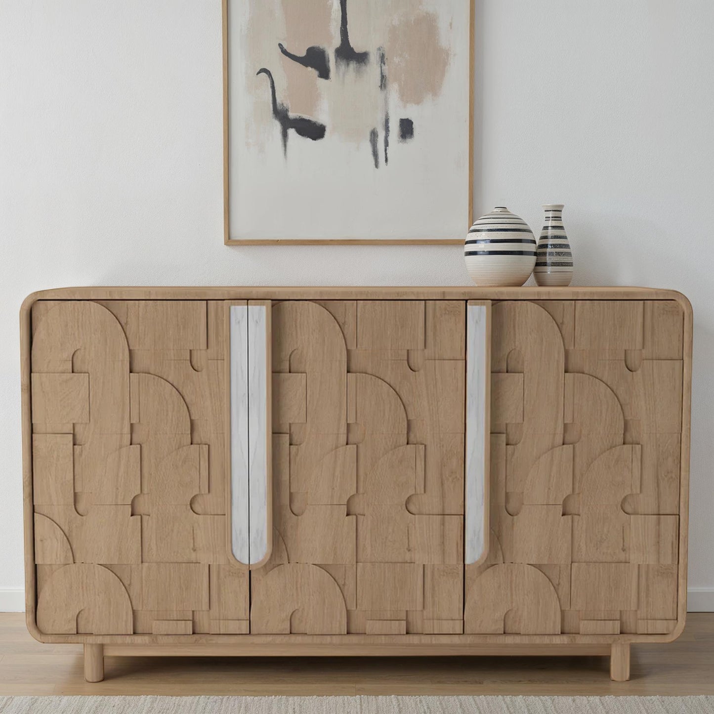 Buffet en bois de manguier, H90CM - BELLA