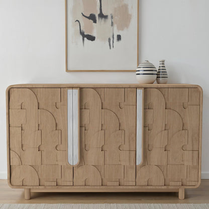 Buffet en bois de manguier, H90CM - BELLA