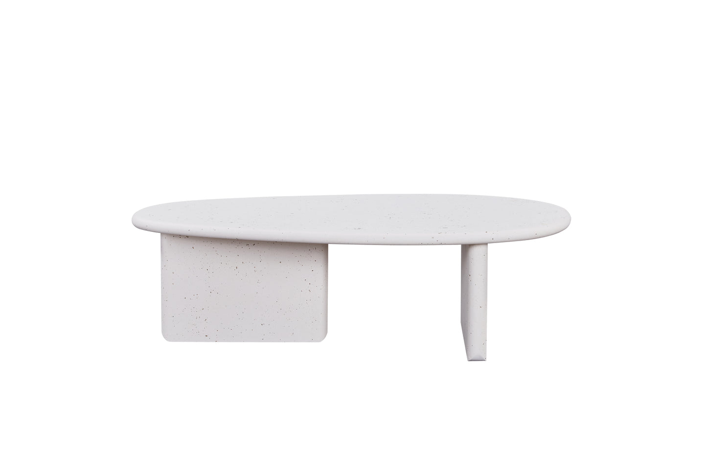Table basse en travertin, 125x60xH38CM - HEDDA