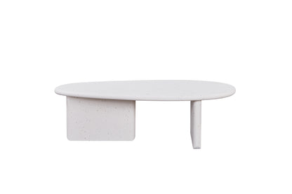 Table basse en travertin, 125x60xH38CM - HEDDA