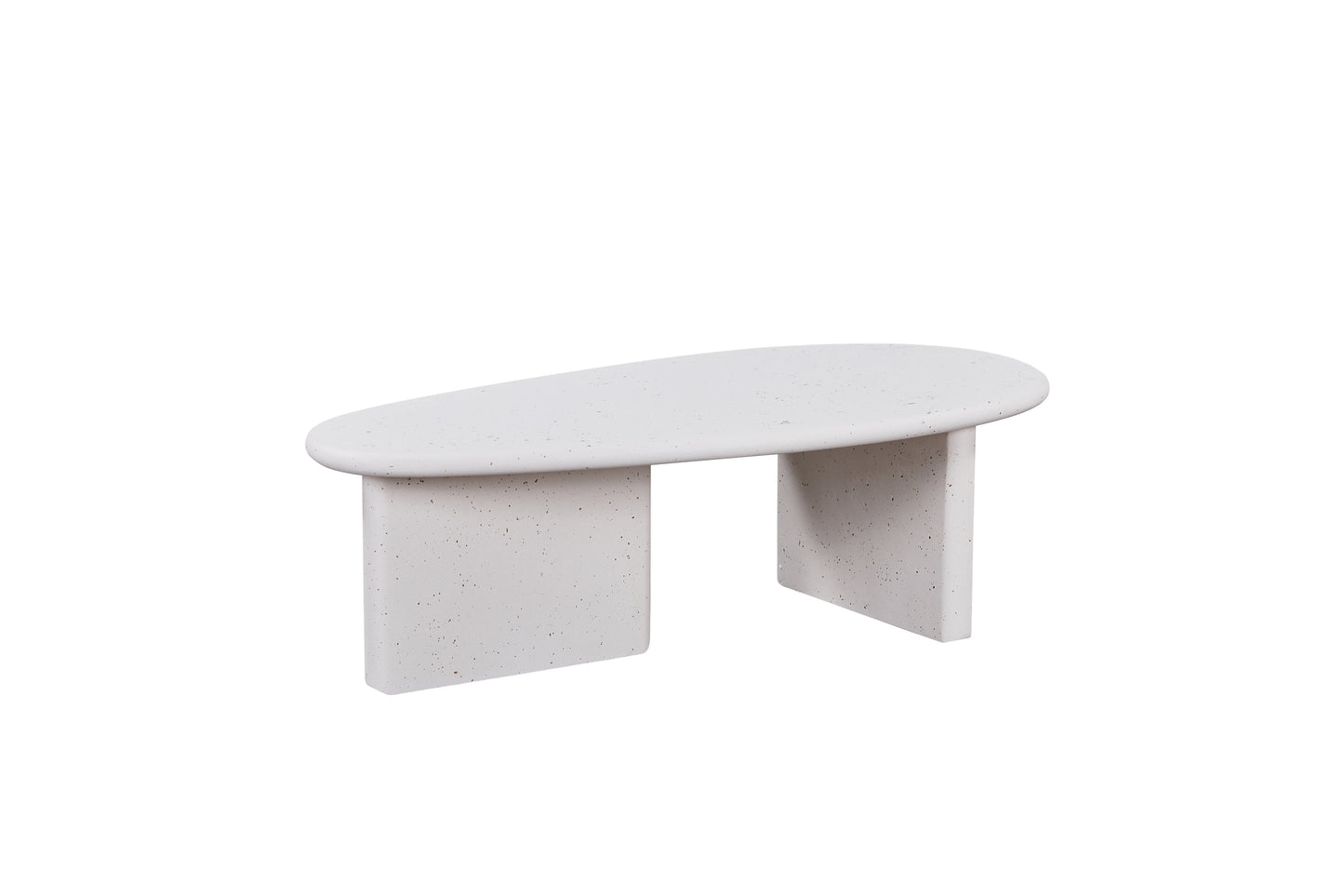 Table basse en travertin, 125x60xH38CM - HEDDA