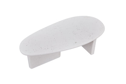 Table basse en travertin, 125x60xH38CM - HEDDA