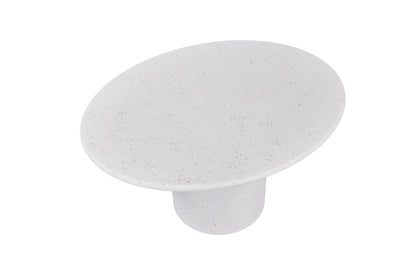 Table en travertin à manger rond, H75CM - HEDDA