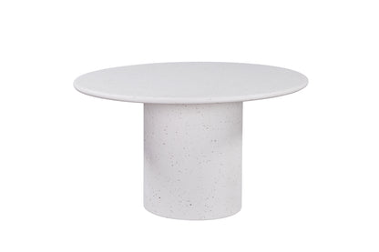 Table en travertin à manger rond, H75CM - HEDDA