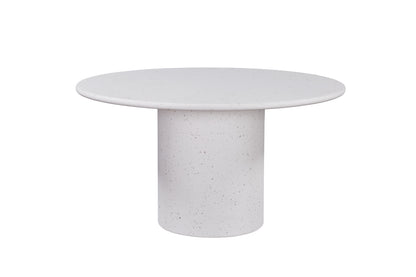 Table en travertin à manger rond, H75CM - HEDDA