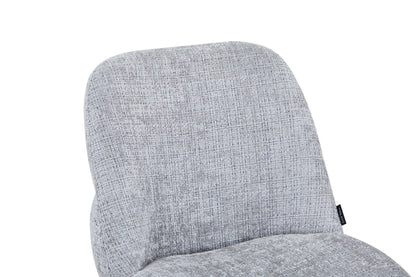 Chaise en tissu anti tache, 50x61,5xH84CM - NELIA
