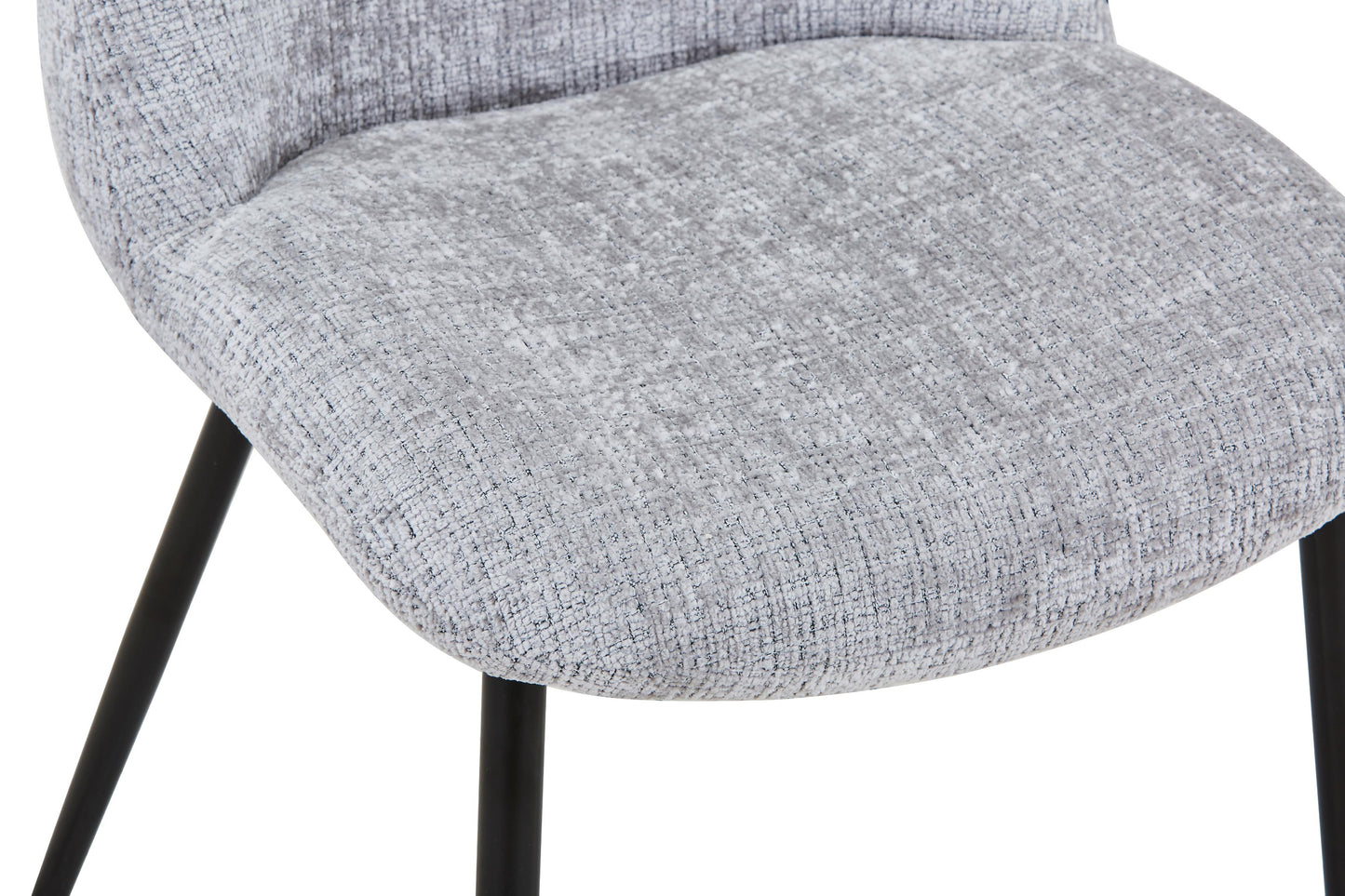 Chaise en tissu anti tache, 50x61,5xH84CM - NELIA