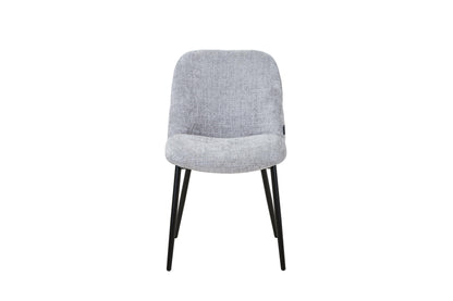 Chaise en tissu anti tache, 50x61,5xH84CM - NELIA