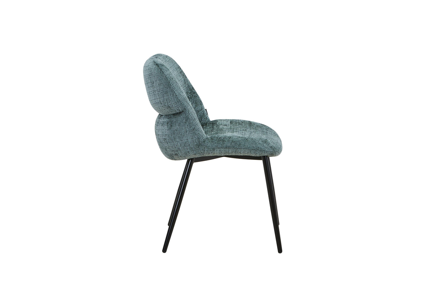 Chaise en tissu anti tache, 50x61,5xH84CM - NELIA