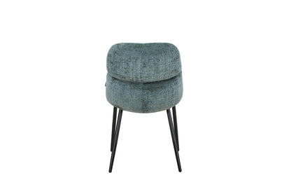 Chaise en tissu anti tache, 50x61,5xH84CM - NELIA