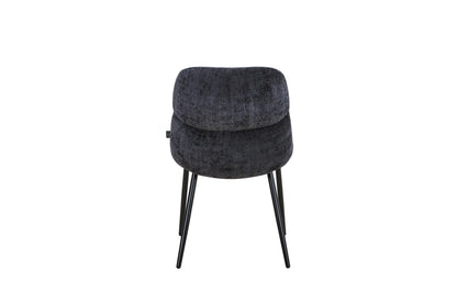 Chaise en tissu anti tache, 50x61,5xH84CM - NELIA