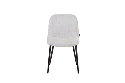 Chaise en tissu anti tache, 50x61,5xH84CM - NELIA