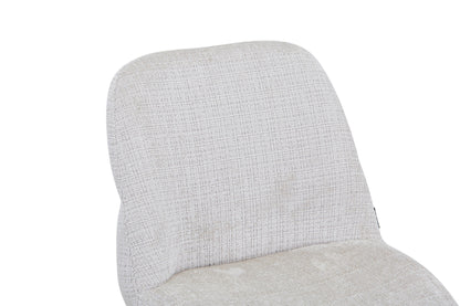Chaise en tissu anti tache, 50x61,5xH84CM - NELIA