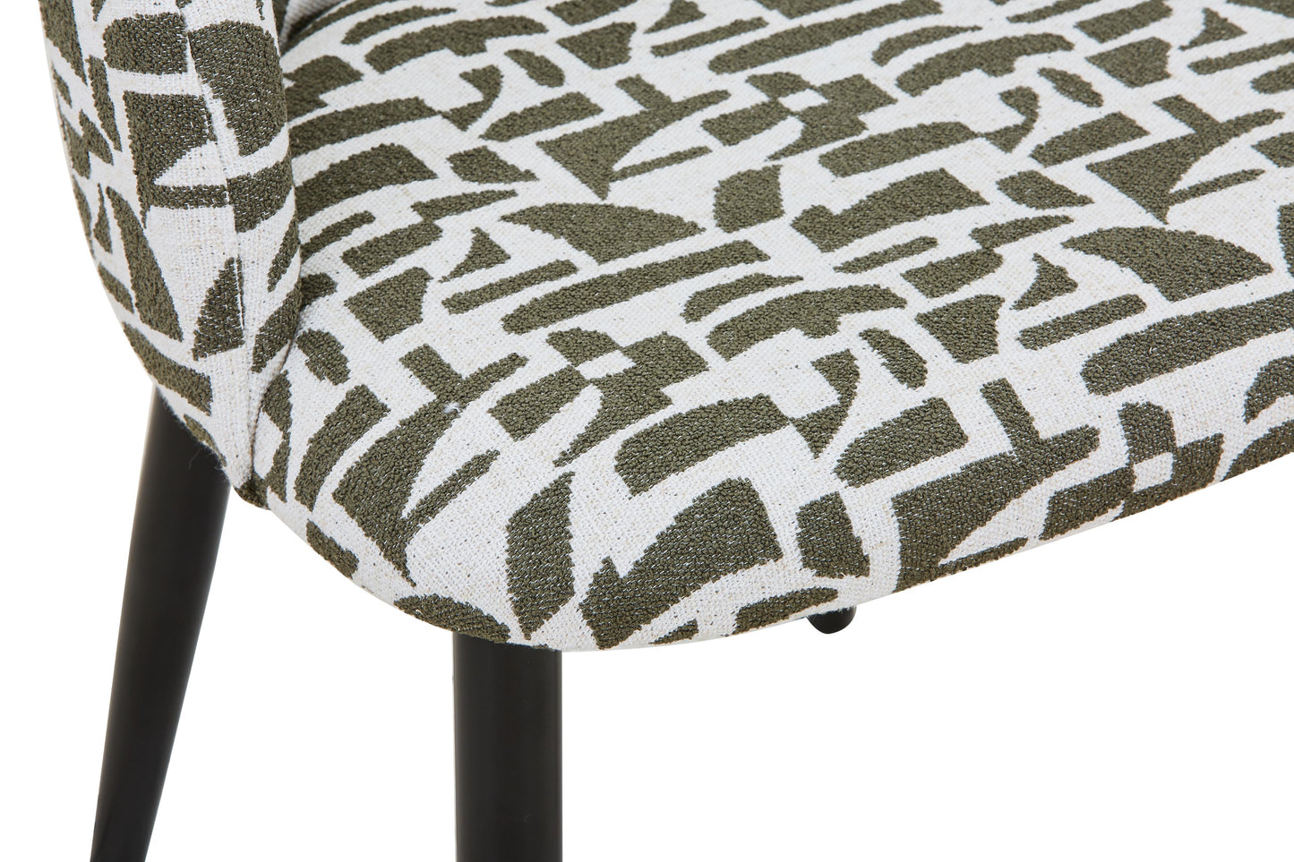Chaise en tissu anti tache, 60x57,5xH75,5CM - MARISSA