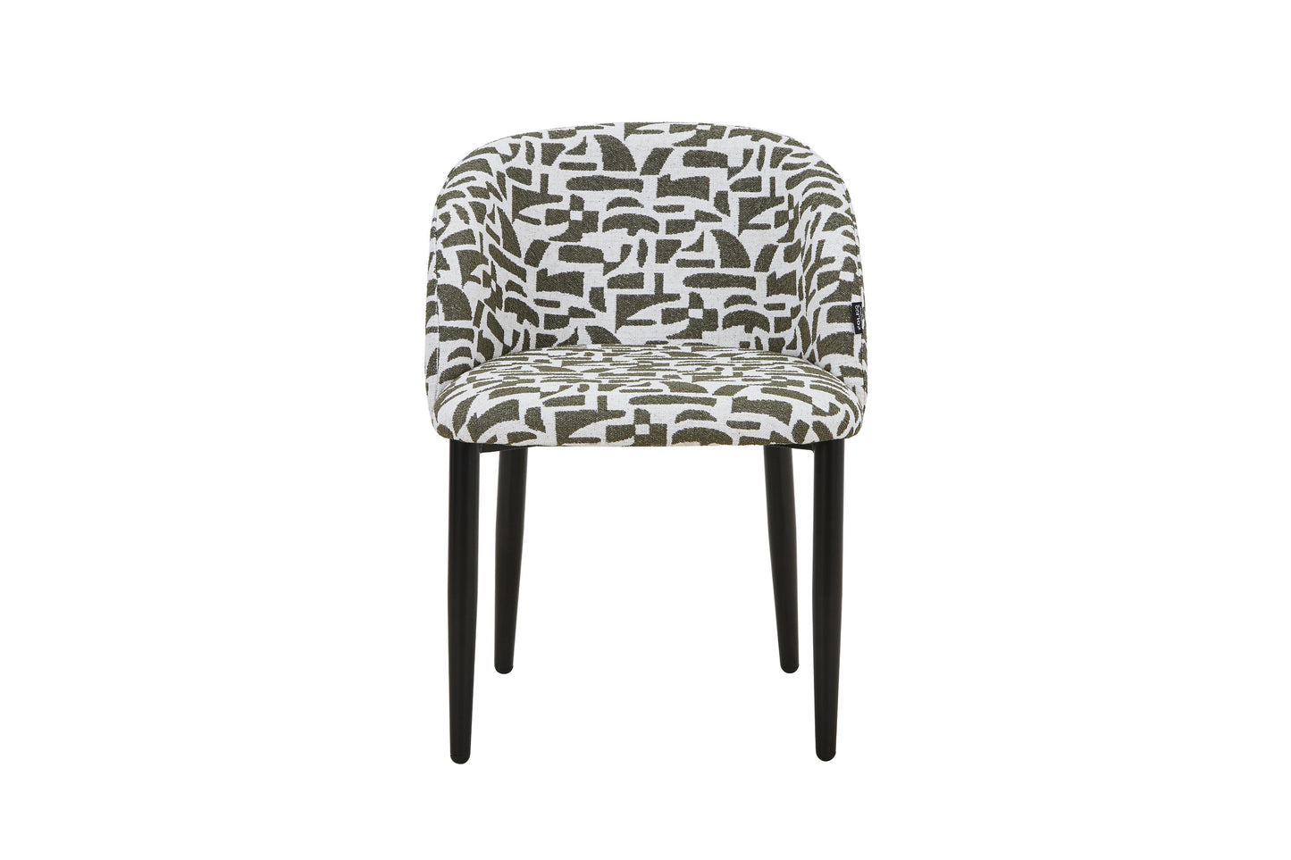 Chaise en tissu anti tache, 60x57,5xH75,5CM - MARISSA