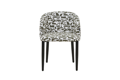 Chaise en tissu anti tache, 60x57,5xH75,5CM - MARISSA