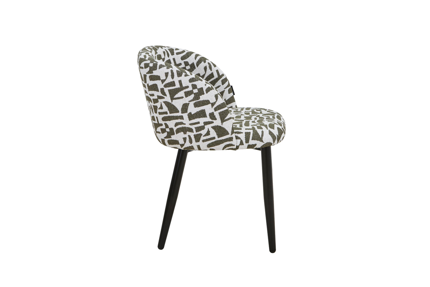 Chaise en tissu anti tache, 60x57,5xH75,5CM - MARISSA