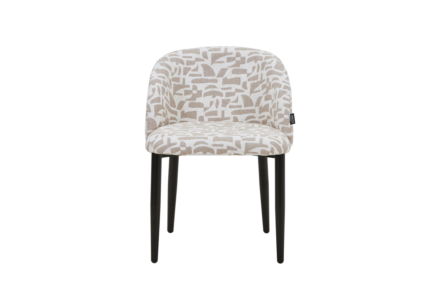 Chaise en tissu anti tache, 60x57,5xH75,5CM - MARISSA