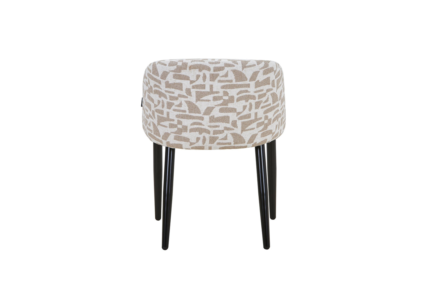 Chaise en tissu anti tache, 60x57,5xH75,5CM - MARISSA