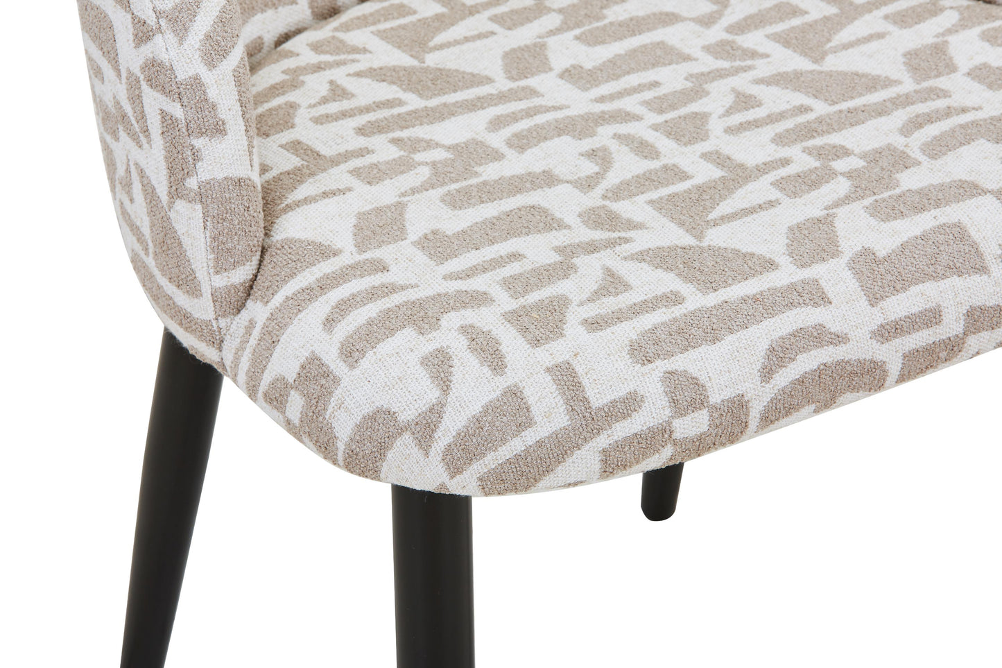 Chaise en tissu anti tache, 60x57,5xH75,5CM - MARISSA