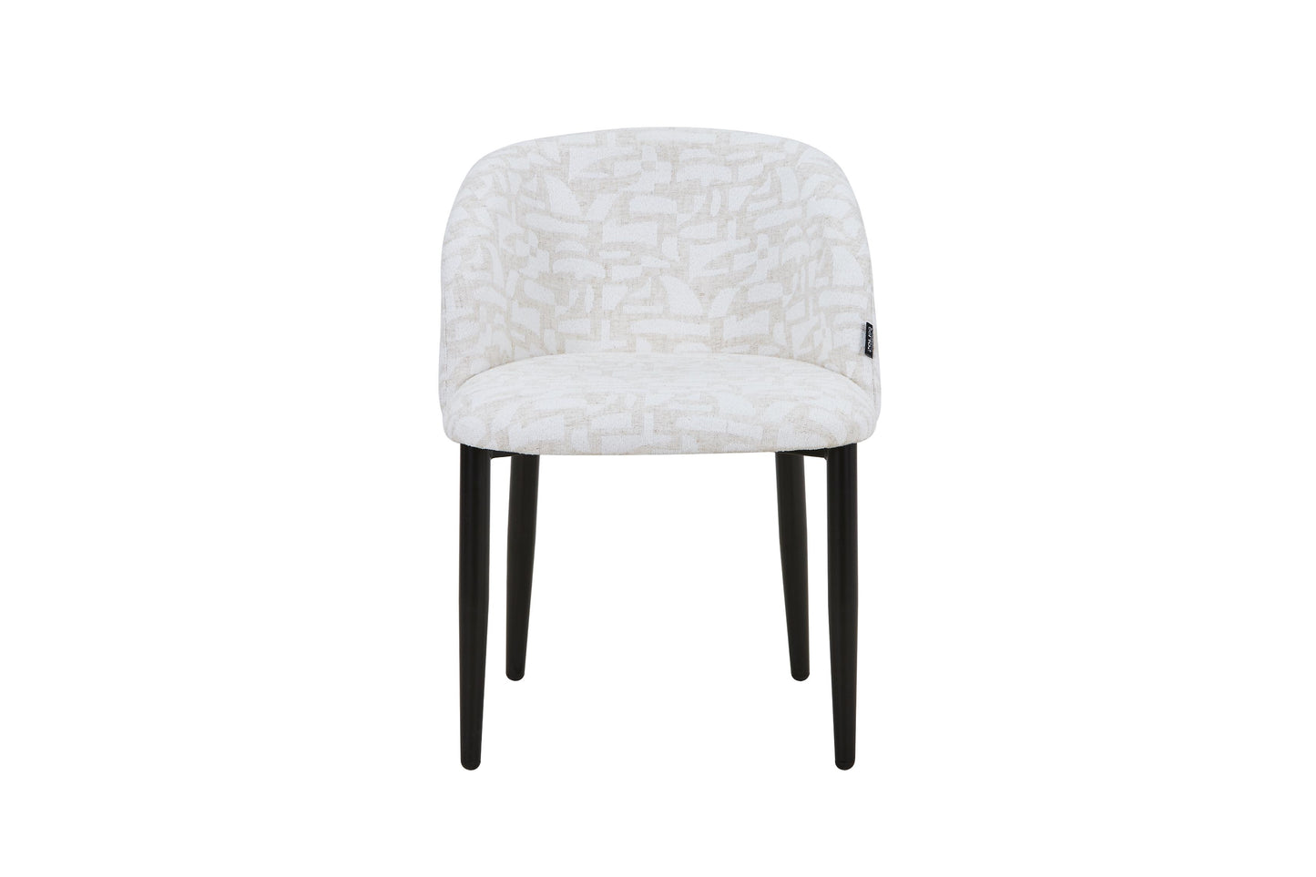 Chaise en tissu anti tache, 60x57,5xH75,5CM - MARISSA
