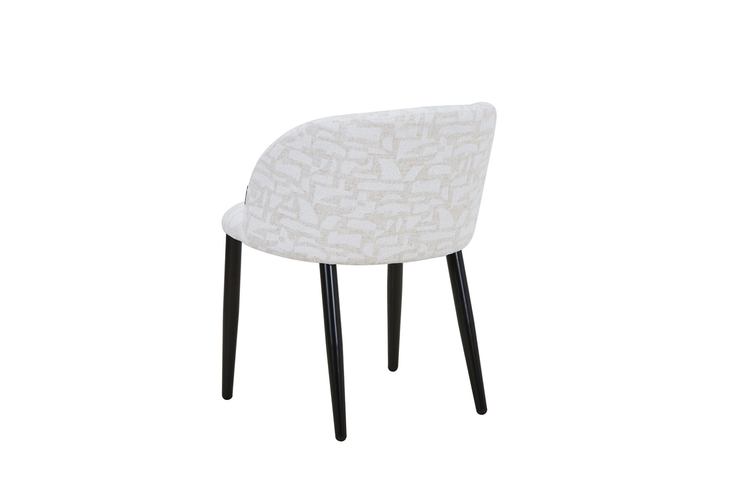 Chaise en tissu anti tache, 60x57,5xH75,5CM - MARISSA