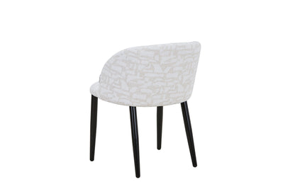 Chaise en tissu anti tache, 60x57,5xH75,5CM - MARISSA