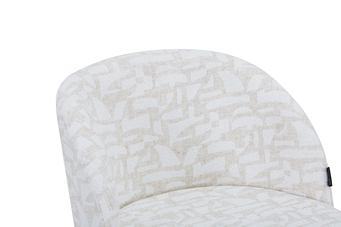 Chaise en tissu anti tache, 60x57,5xH75,5CM - MARISSA