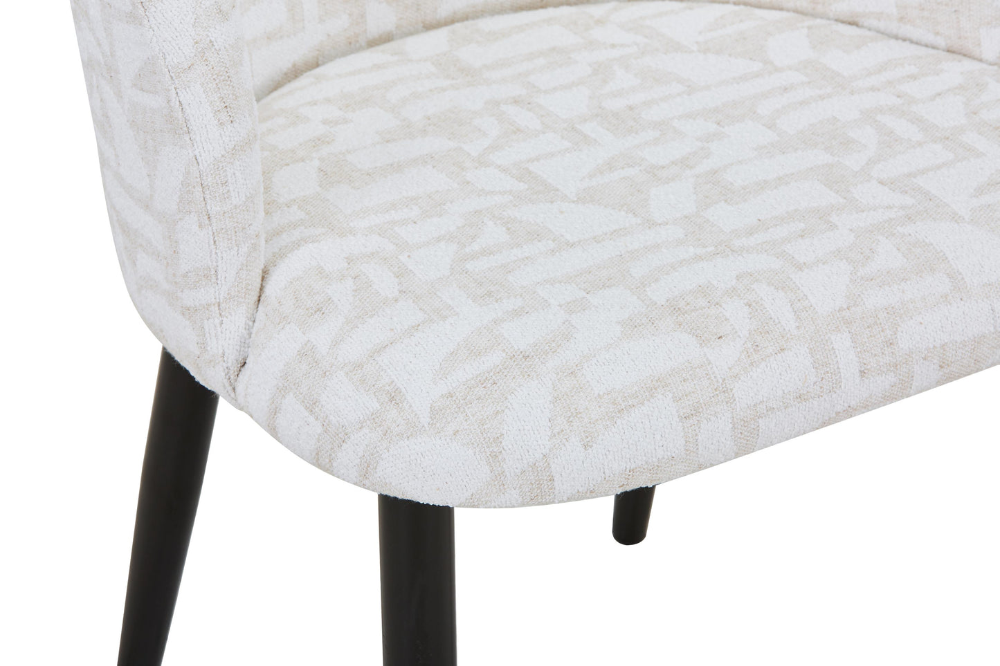 Chaise en tissu anti tache, 60x57,5xH75,5CM - MARISSA