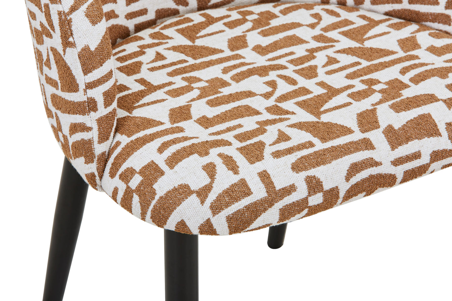 Chaise en tissu anti tache, 60x57,5xH75,5CM - MARISSA