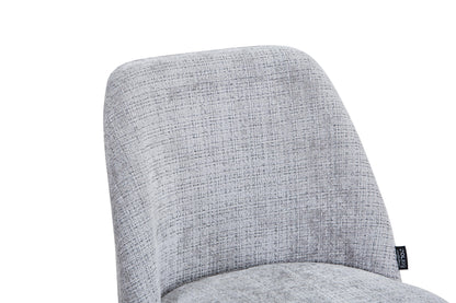 Chaise en tissu anti tache, 45x58,5xH85,5CM - BENNY