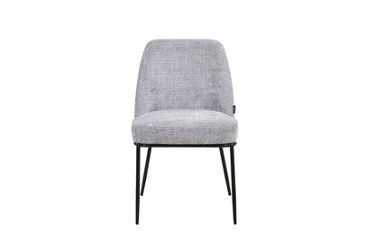 Chaise en tissu anti tache, 45x58,5xH85,5CM - BENNY