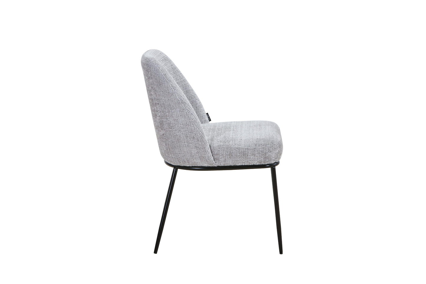 Chaise en tissu anti tache, 45x58,5xH85,5CM - BENNY