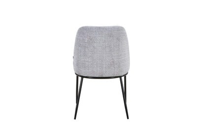 Chaise en tissu anti tache, 45x58,5xH85,5CM - BENNY