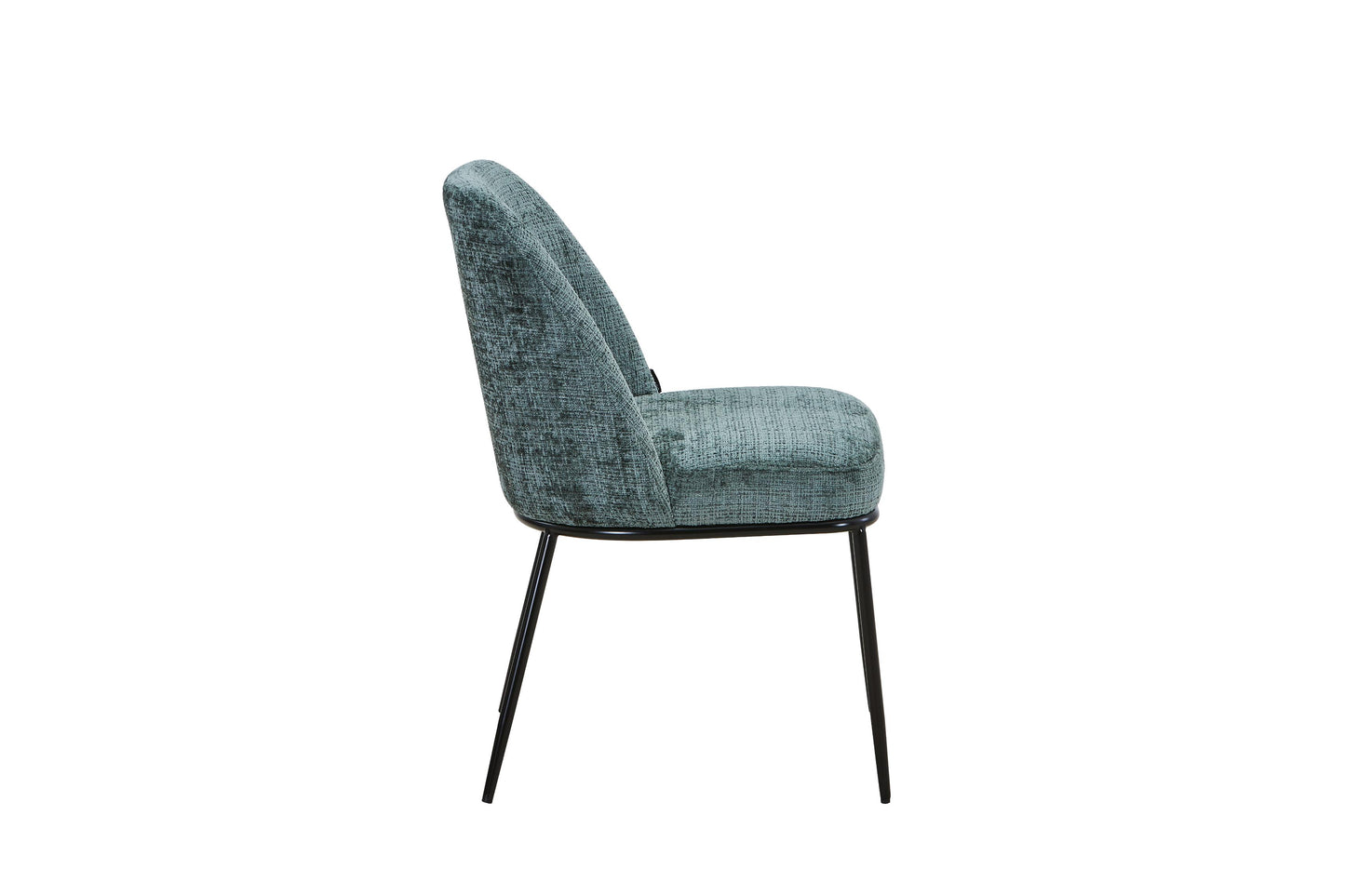 Chaise en tissu anti tache, 45x58,5xH85,5CM - BENNY