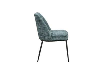 Chaise en tissu anti tache, 45x58,5xH85,5CM - BENNY