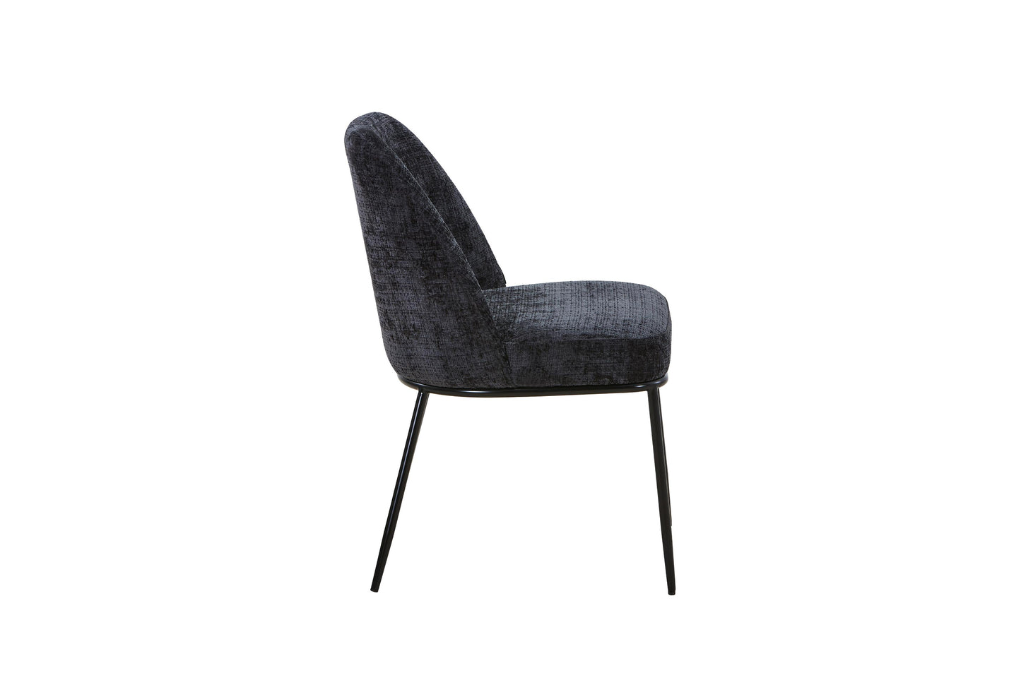 Chaise en tissu anti tache, 45x58,5xH85,5CM - BENNY