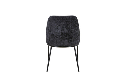 Chaise en tissu anti tache, 45x58,5xH85,5CM - BENNY