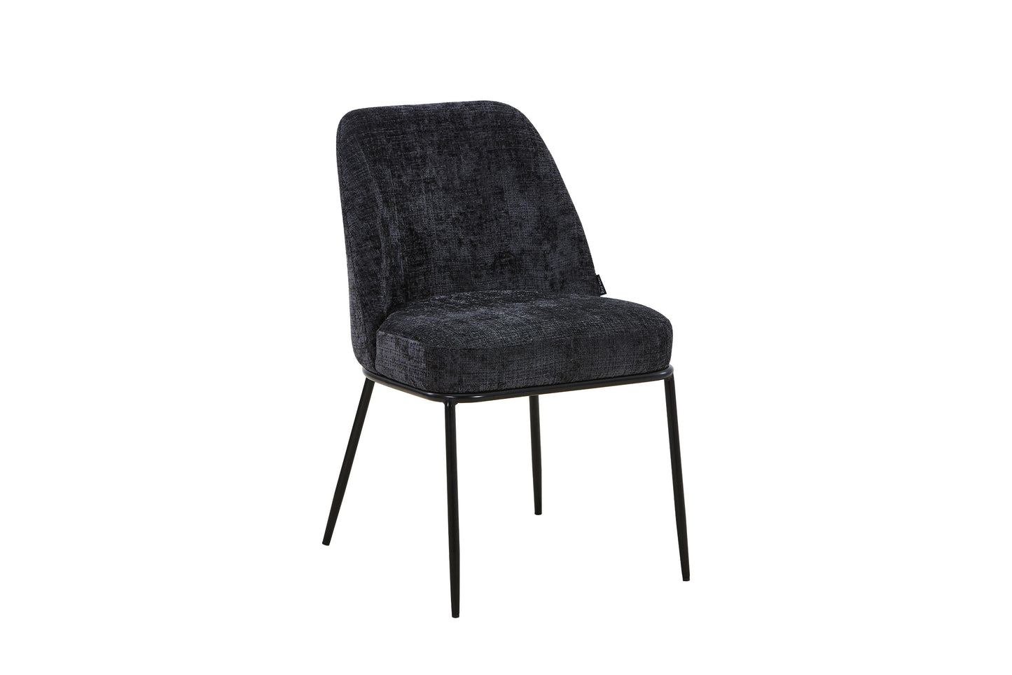 Chaise en tissu anti tache, 45x58,5xH85,5CM - BENNY
