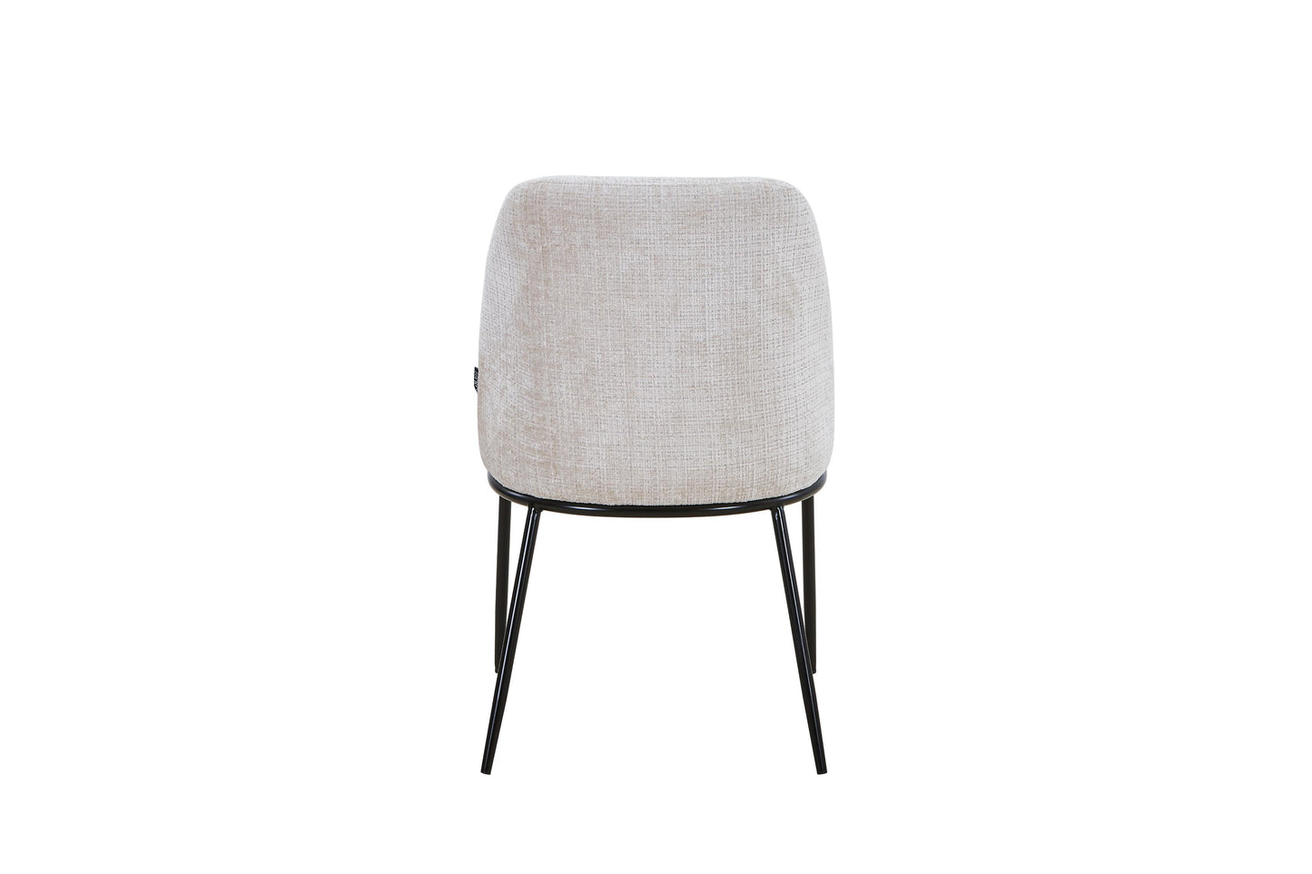 Chaise en tissu anti tache, 45x58,5xH85,5CM - BENNY