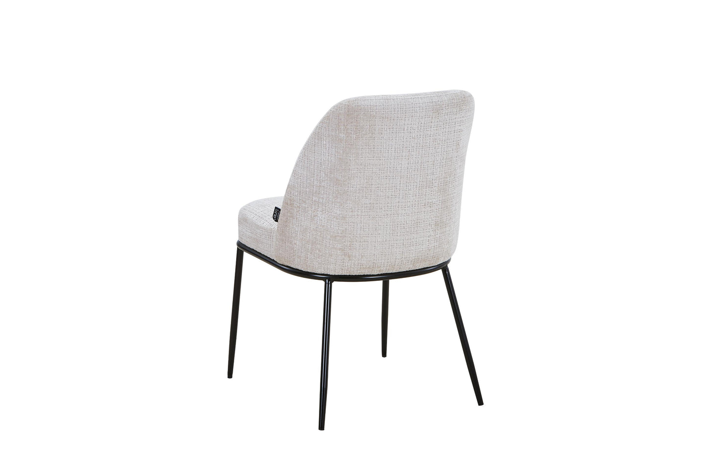 Chaise en tissu anti tache, 45x58,5xH85,5CM - BENNY