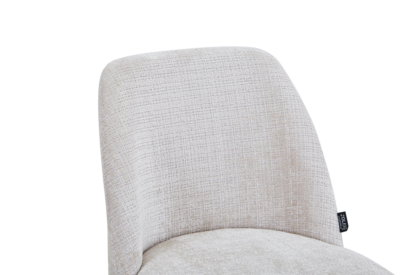 Chaise en tissu anti tache, 45x58,5xH85,5CM - BENNY