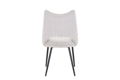 Chaise orthopédique en tissu, 51,5x60xH95,5cm - MADDY