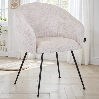 Chaise en tissu, 62x60xH79 cm - CLOUD