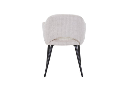 Chaise en tissu, 58x63,5xH80cm - MILLIE