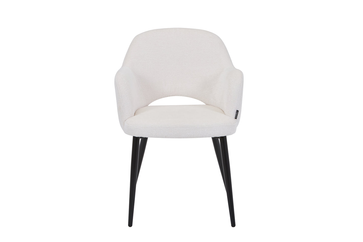 Chaise en tissu, 58x63,5xH80cm - MILLIE