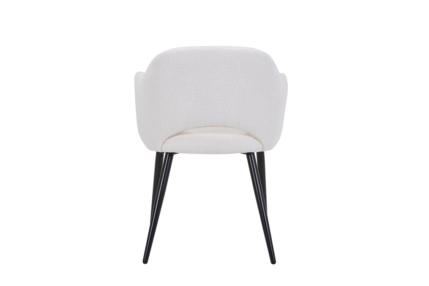 Chaise en tissu, 58x63,5xH80cm - MILLIE