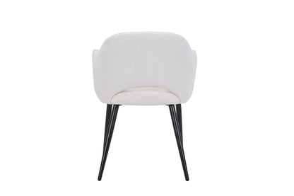 Chaise en tissu, 58x63,5xH80cm - MILLIE