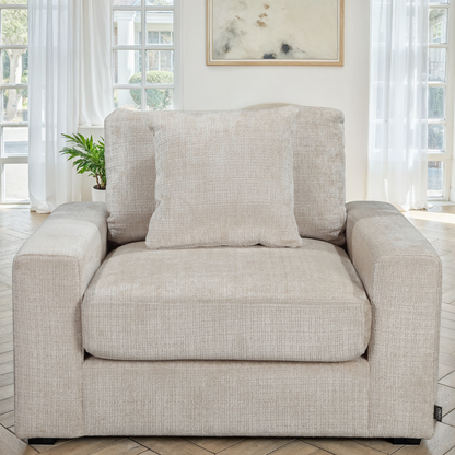 Canapé en tissu, H82CM - VITO