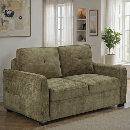 Canapé lit clic-clac convertible en tissu anti tache, 171x105xH95CM - GIANNA